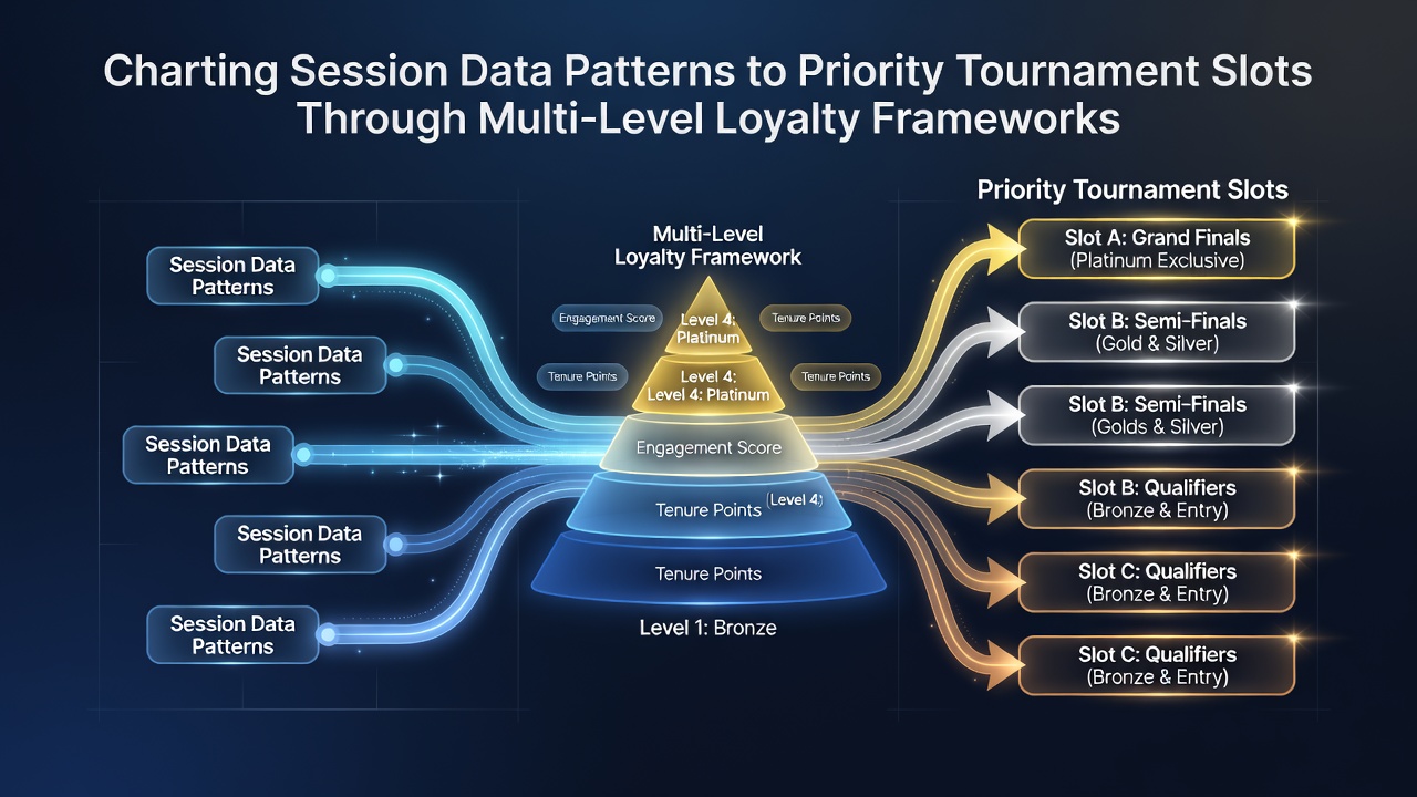 Beispiel für gestaffelte Loyalitätsbelohnungen und Turnierzugänge in mobilen Poker-Apps