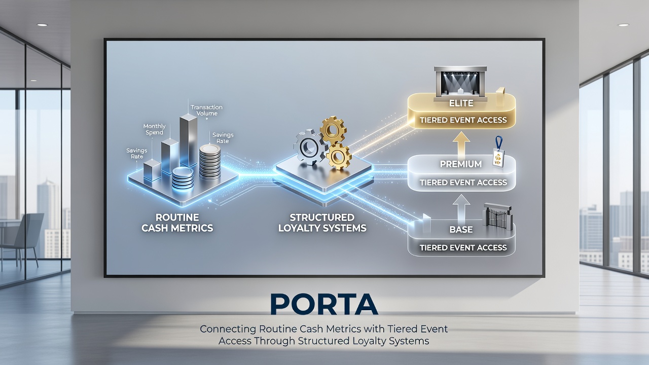 Analyse von Loyalty-Leveln und Cash-Metriken in einer Poker-App auf einem Smartphone-Display