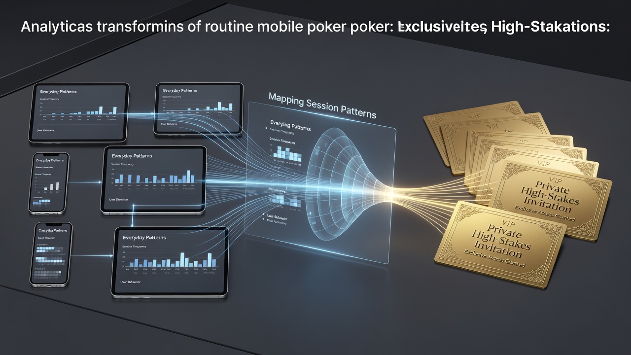Mapping alltäglicher Sitzungsmuster zu privaten High-Stakes-Einladungen in mobilen Poker-Ökosystemen